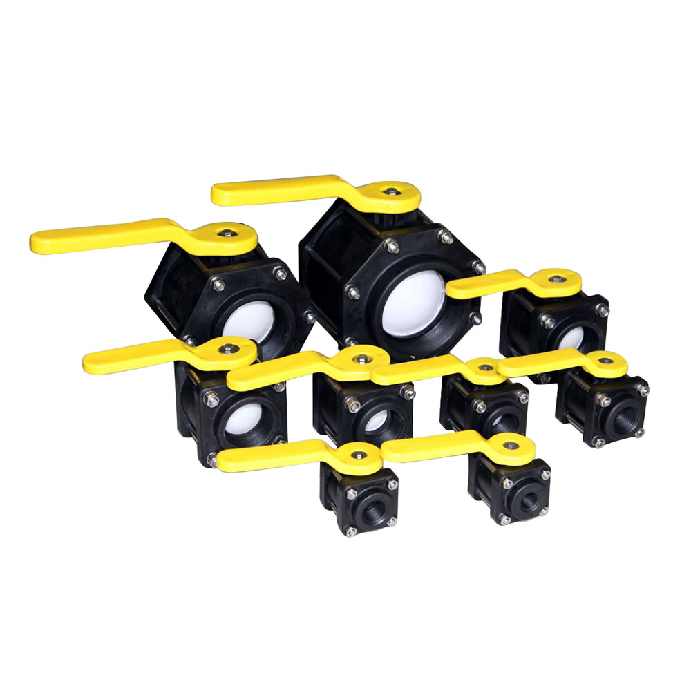 PP сферичен кран